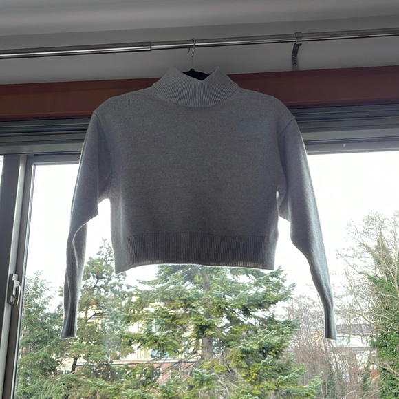 Wilfred Free Harper Sweater - Grey - Size small - Picture 2 of 5
